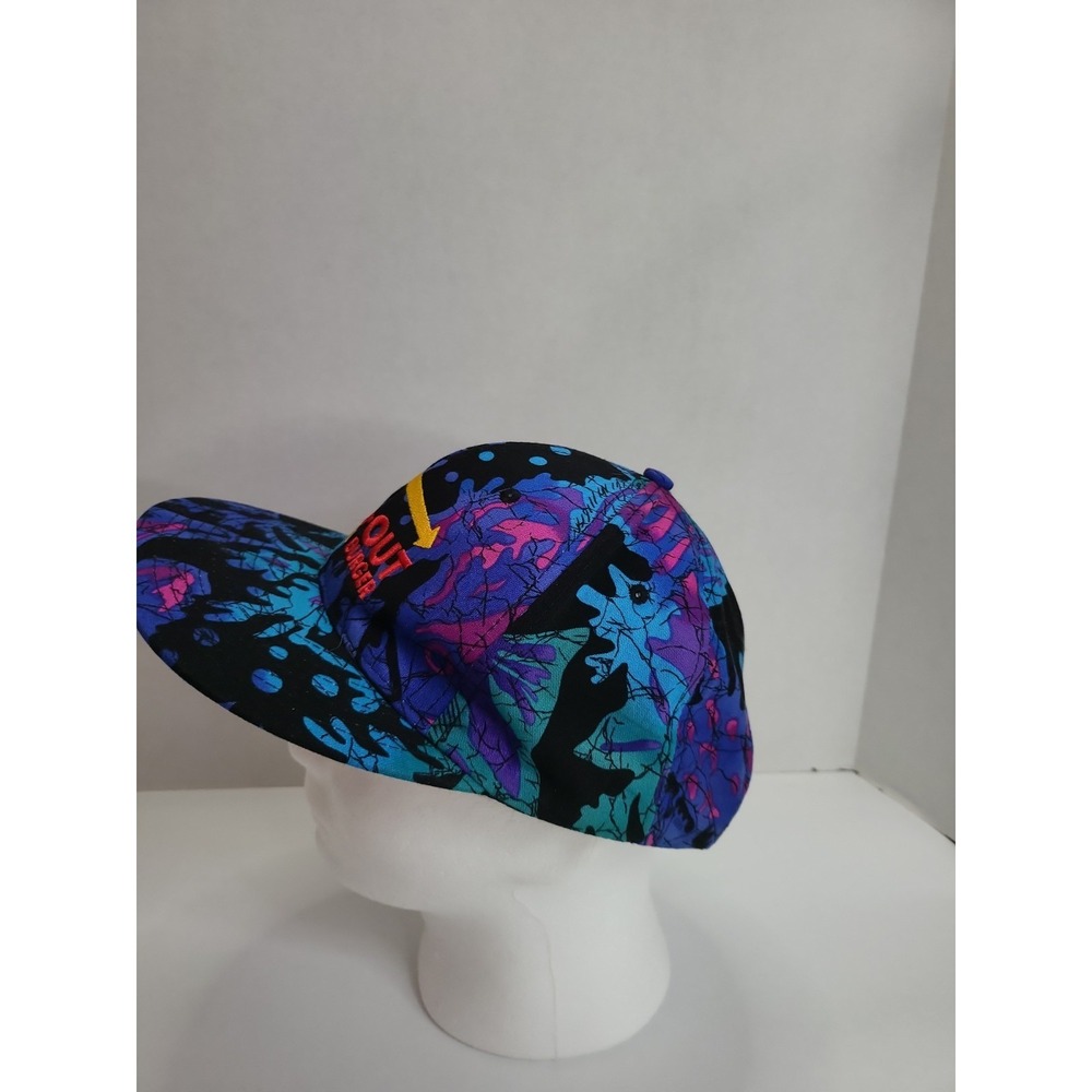 Purple Pattern Snapback Hat - Picture 5 of 9